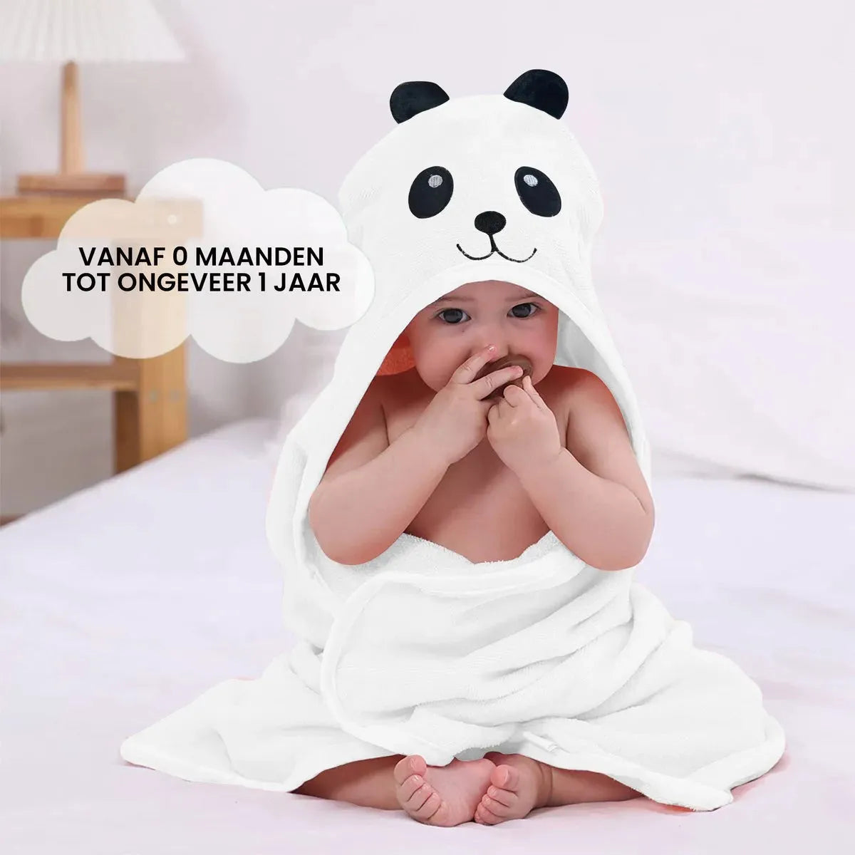 ผ้าห่ม Panda Multifunctional Baby Fleece มีฮู้ด – ผ้าห่มห่อตัว – ผ้าห่ม 75x100 ซม