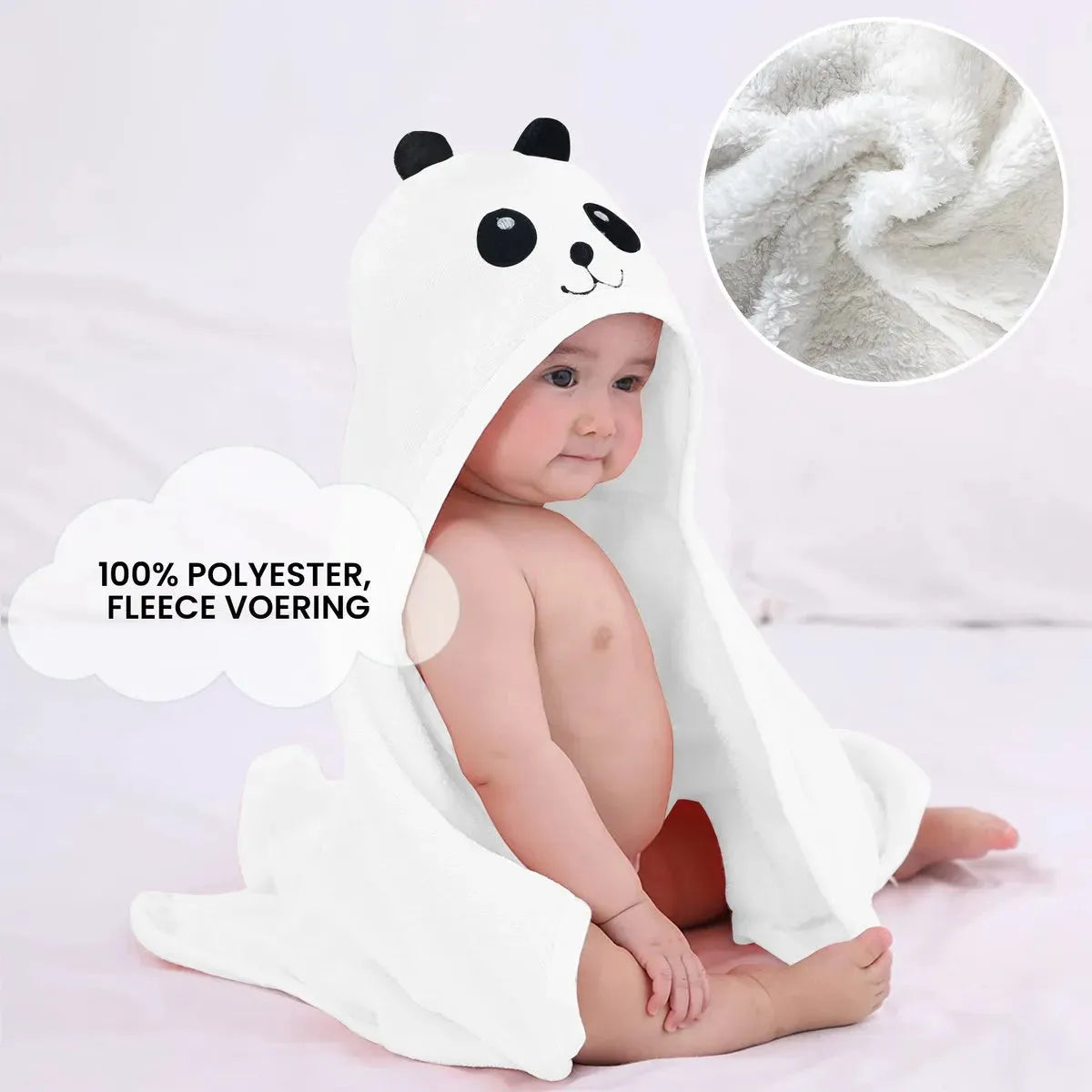 ผ้าห่ม Panda Multifunctional Baby Fleece มีฮู้ด – ผ้าห่มห่อตัว – ผ้าห่ม 75x100 ซม