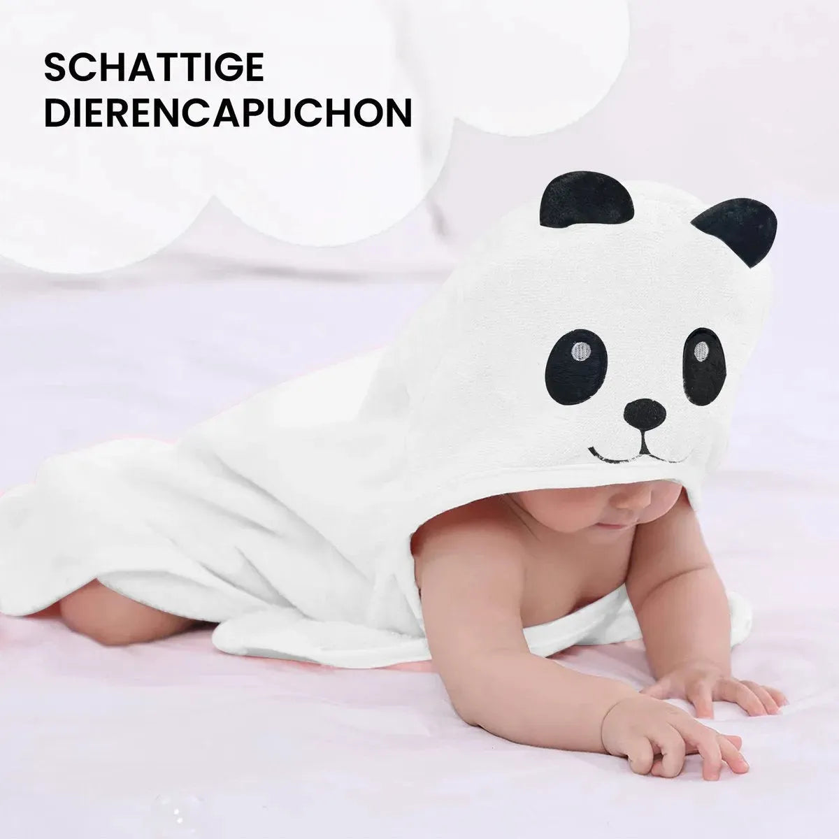 ผ้าห่ม Panda Multifunctional Baby Fleece มีฮู้ด – ผ้าห่มห่อตัว – ผ้าห่ม 75x100 ซม