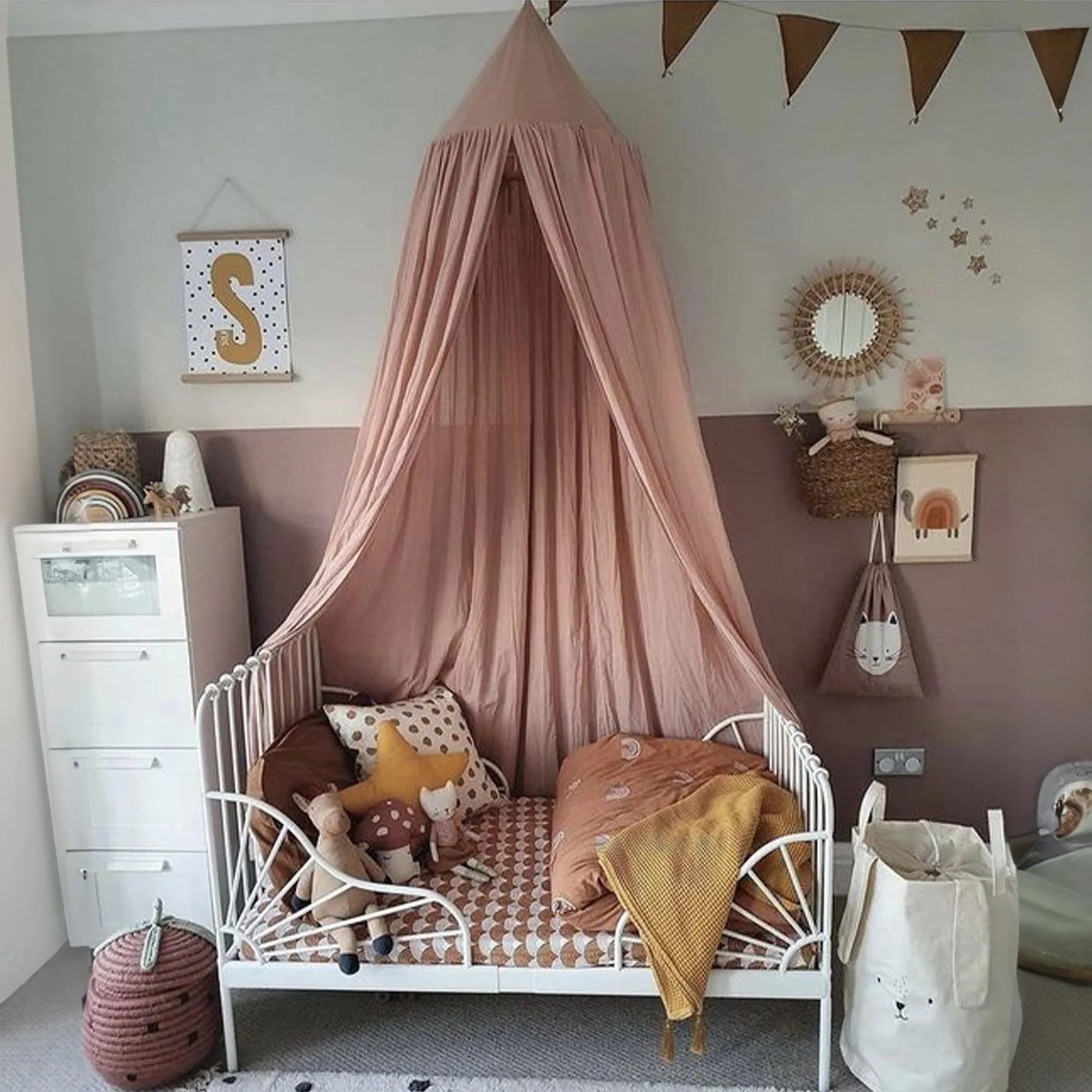 Baby Canopy สีชมพูอ่อน